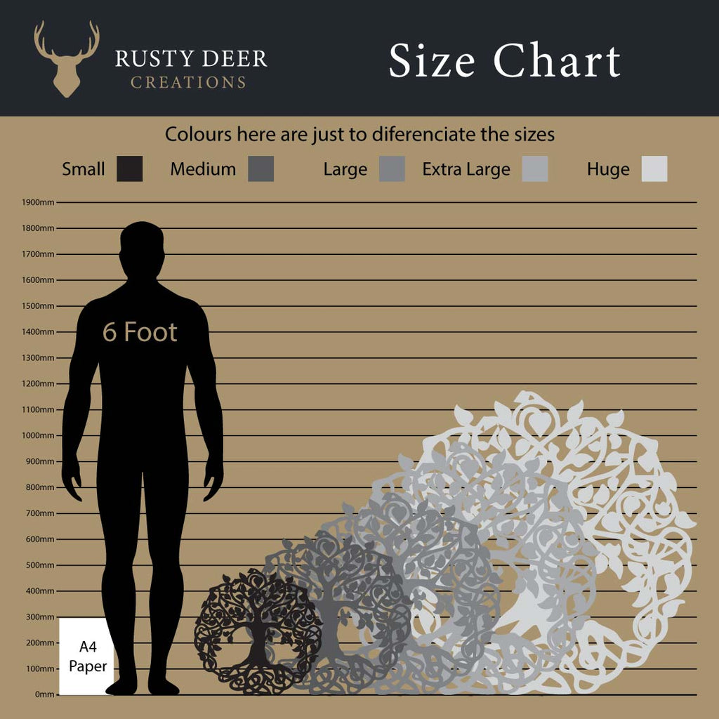 Tree of Life Metal Wall Art | NZ Made