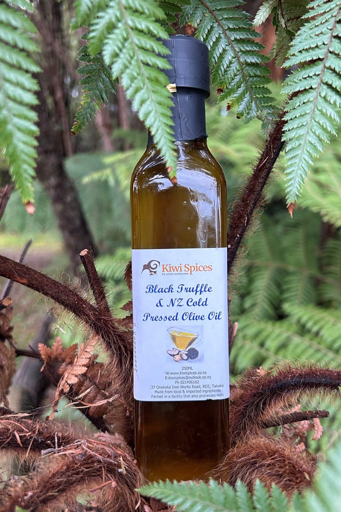 Black Truffle and NZ Cold Pressed Olive Oil 250ml from Kiwi Spices