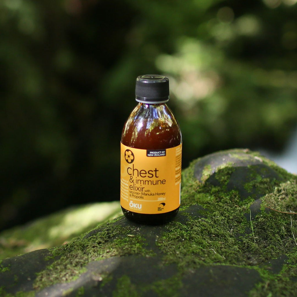 Chest & Immune Elixir with MÄnuka Honey & NZ Propolis - 200ml (NEW)