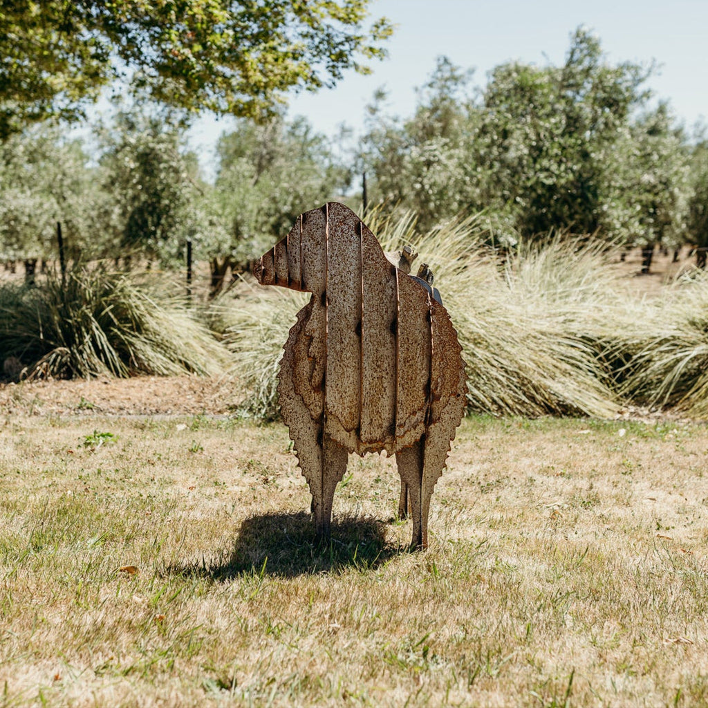 Sheep BBQ/Firebox - Rusty Deer
