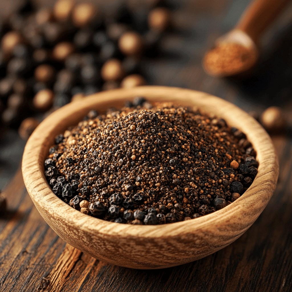 Black Pepper Cracked New York Cut Mesh 24/35 – 100g, 500g, 1kg | SpiceBloom - Spice Bloom