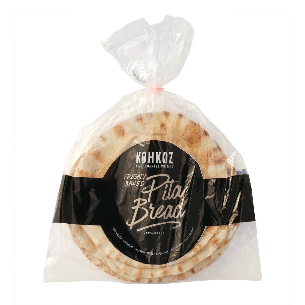 Freshly Baked Pita Bread - Kohkoz – Real Lebanese Cuisine