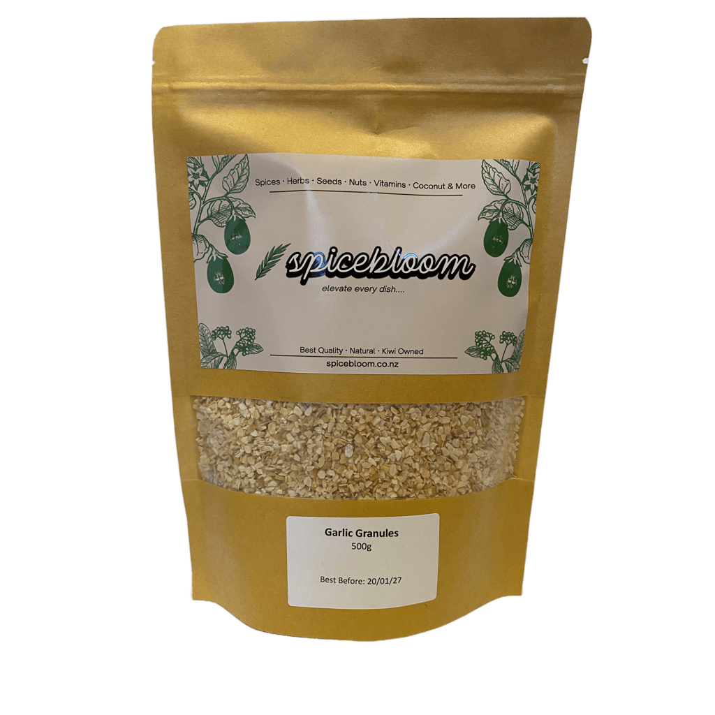 Garlic Granules – 100g, 500g, 1kg | SpiceBloom - Spice Bloom