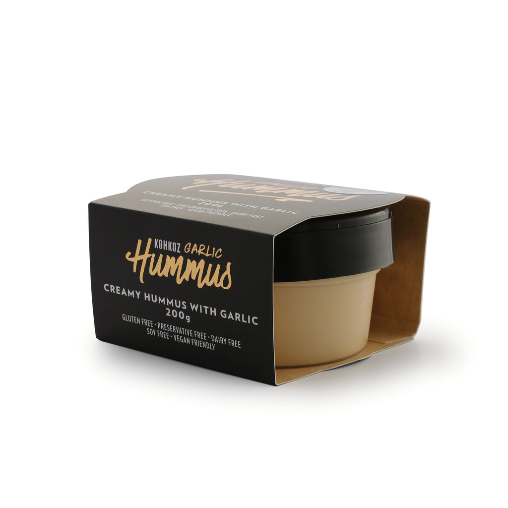 Garlic Hummus - Kohkoz – Real Lebanese Cuisine