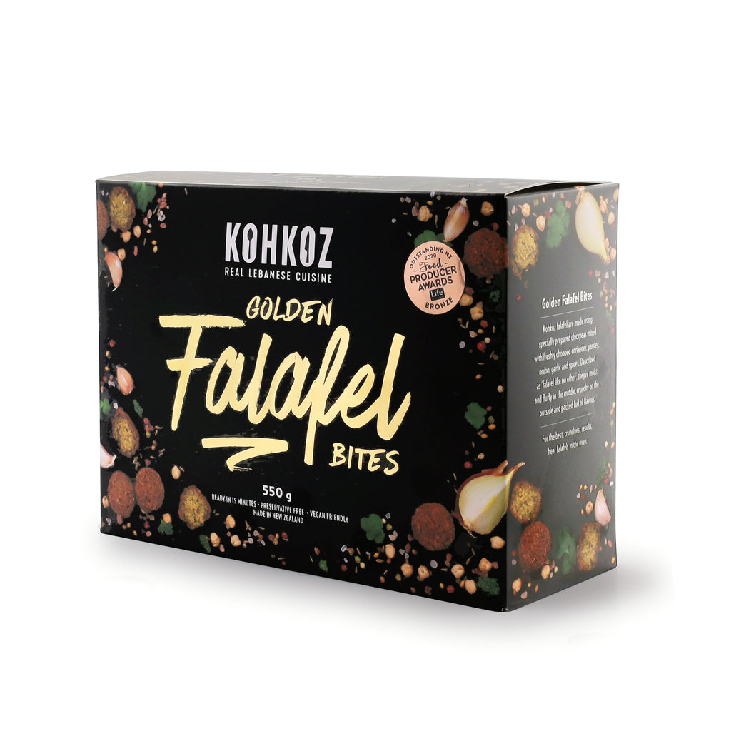 Golden Falafel Bites - 40 Pack - Kohkoz – Real Lebanese Cuisine