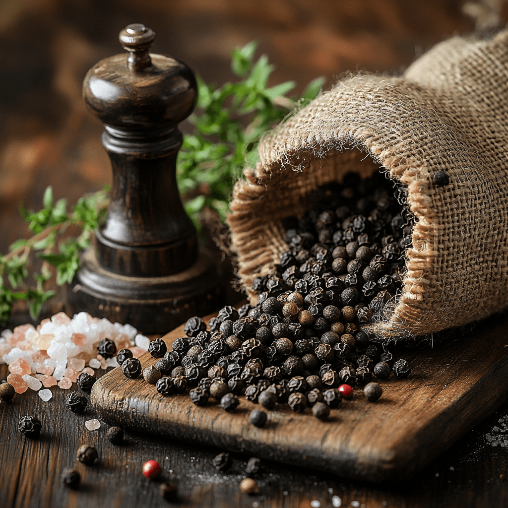 Organic Black Peppercorns Whole – 100g, 250g, 500g & 1kg | SpiceBloom NZ - Spice Bloom