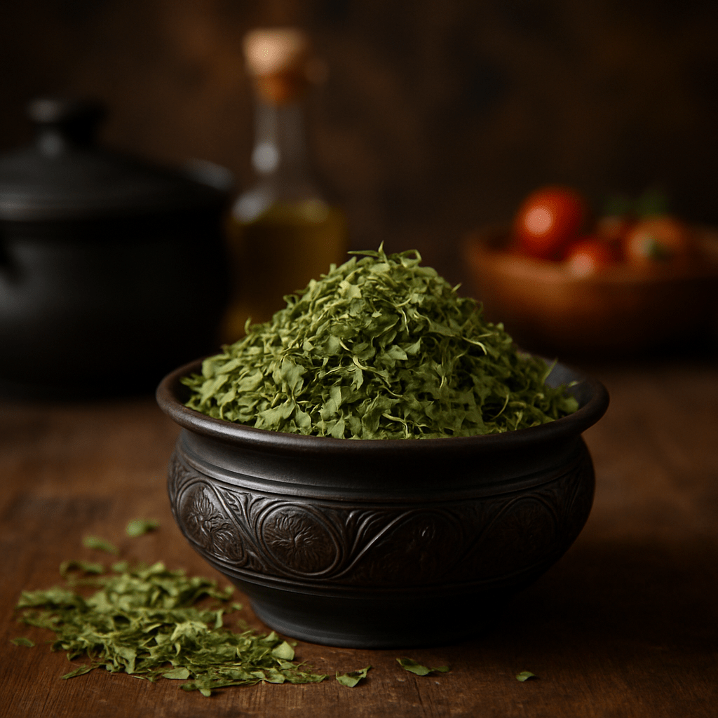 Organic Fenugreek Leaves (Methi) – Premium Quality | 100g, 250g, 500g - Spice Bloom