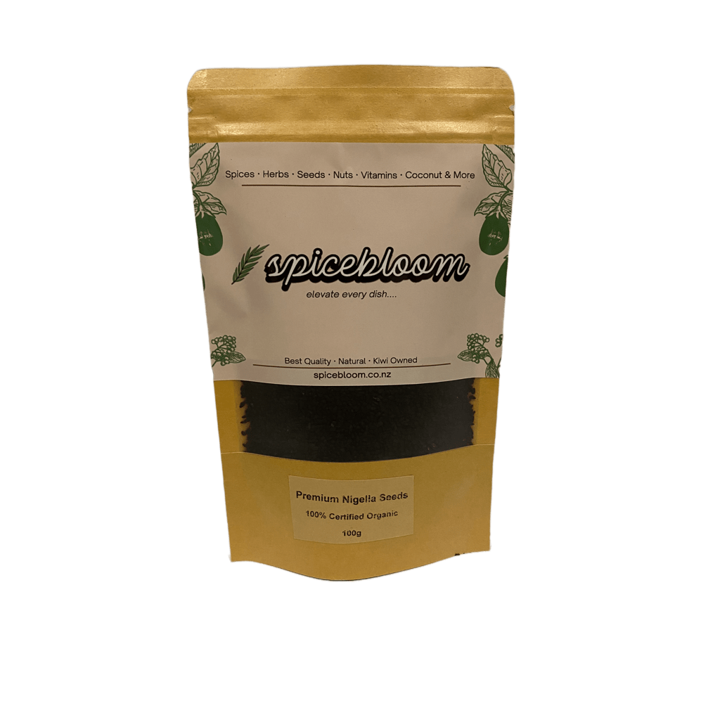 Organic Nigella Seeds | Kalonji – 100g, 500g, 1kg | SpiceBloom - Spice Bloom