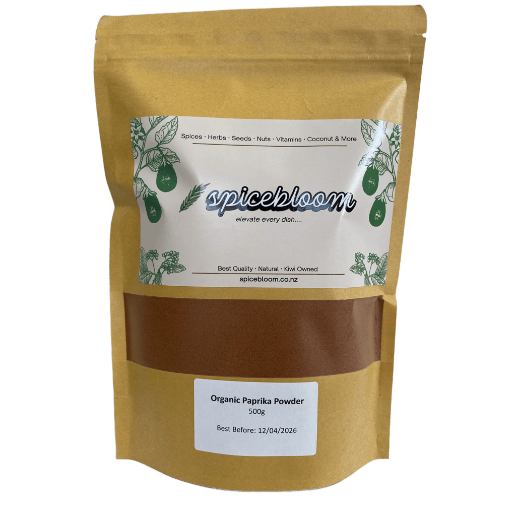 Organic Paprika Powder – 100g, 500g, 1kg | SpiceBloom - Spice Bloom