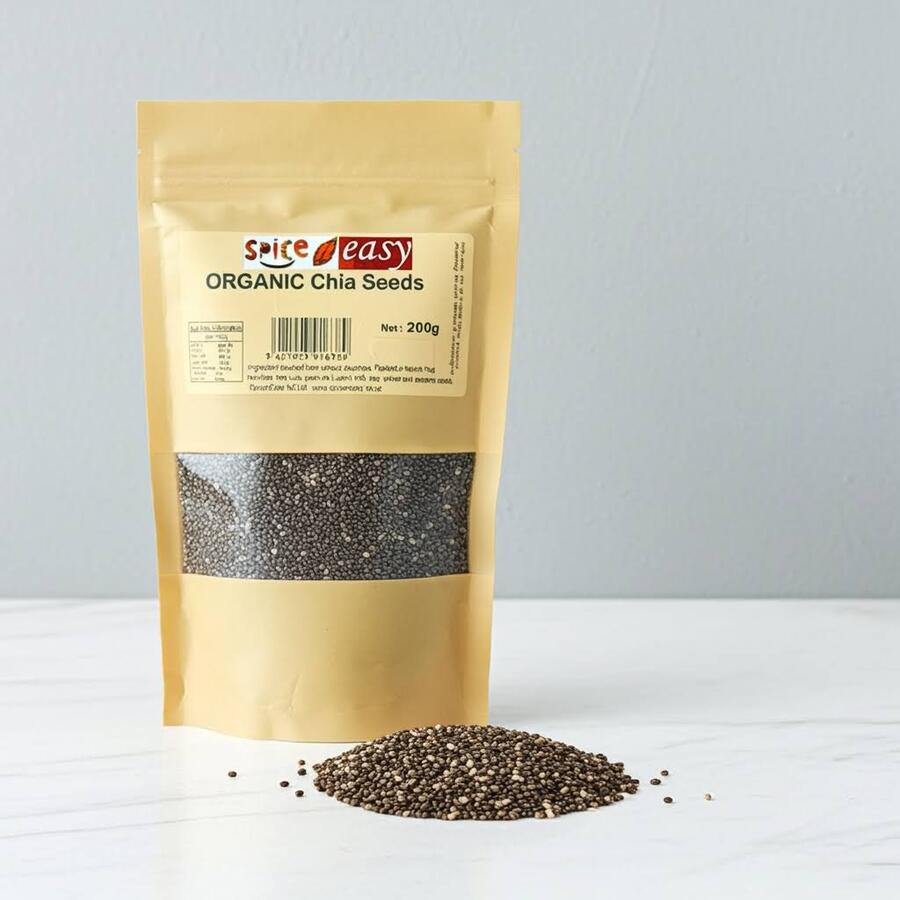 SpicenEasy Chia Seeds Organic 200g