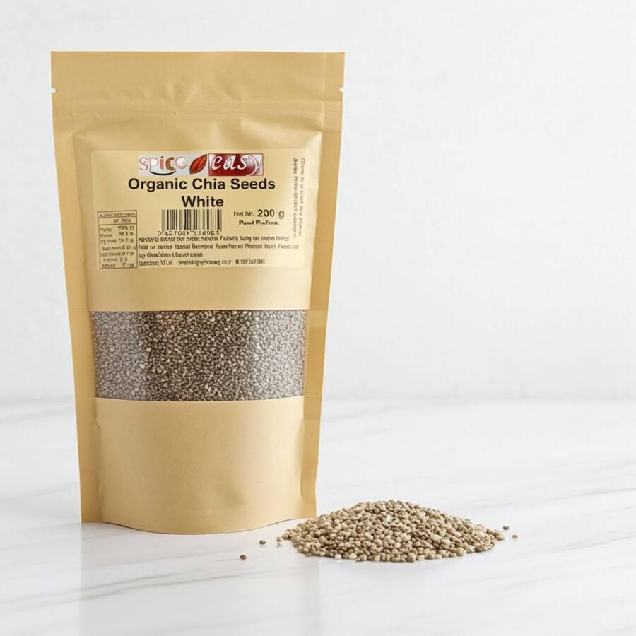 SpicenEasy Chia Seeds White organic-200g
